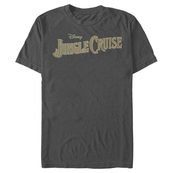 Men's Jungle Cruise Classic Logo Graphic Tee Charcoal 3X Large