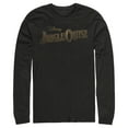 thumbnail image 1 of Men's Jungle Cruise Distressed Logo Long Sleeve Shirt Black Medium, 1 of 4