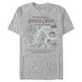 thumbnail image 1 of Men's Jungle Cruise Excursion Map  Graphic Tee Athletic Heather 2X Large, 1 of 3