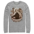 thumbnail image 1 of Men's Jungle Cruise Retro Cast Photo Long Sleeve Shirt Athletic Heather Small, 1 of 4