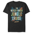 thumbnail image 1 of Men's Jungle Cruise The World Famous Logo  Graphic Tee Black Small, 1 of 5
