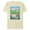 thumbnail image 1 of Men's Jungle Cruise Visit the Amazon  Graphic Tee Beige Large, 1 of 4
