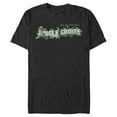 thumbnail image 1 of Men's Jungle Cruise Wish You Were Here Postcard Logo  Graphic Tee Black Medium, 1 of 5