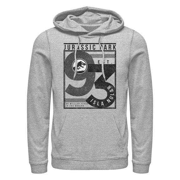 Men's Jurassic Park 65 Million Years in the Making  Pull Over Hoodie