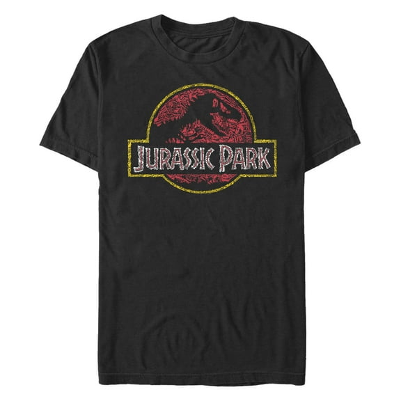 Men's Jurassic Park Bones Logo Graphic T-Shirt