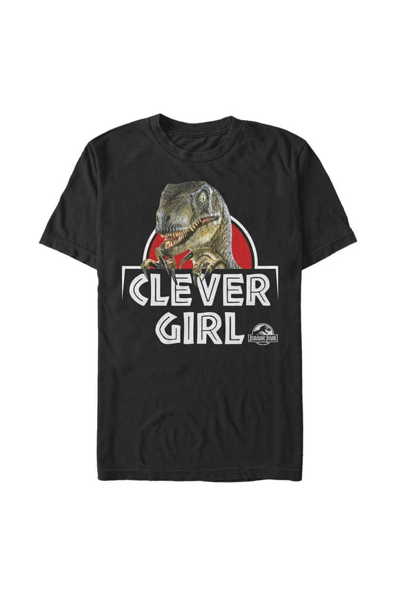 Men's Jurassic Park Clever Girl Raptor Graphic T-Shirt