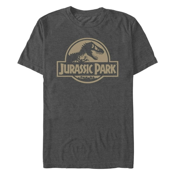 Men's Jurassic Park Dinosaur Silhouette Logo Graphic T-Shirt