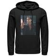 thumbnail image 1 of Men's Jurassic Park Dr. Malcolm Flare Distraction  Pull Over Hoodie Black 3X Large, 1 of 3