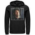 thumbnail image 1 of Men's Jurassic Park Dr. Malcolm Life Uh Finds Way  Pull Over Hoodie Black Medium, 1 of 3