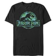 thumbnail image 1 of Men's Jurassic Park Floral T Rex Logo  Graphic Tee Black Large, 1 of 4