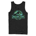thumbnail image 1 of Men's Jurassic Park Floral T Rex Logo  Tank Top Black X Large, 1 of 4