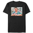 thumbnail image 1 of Men's Jurassic Park Nedry Portrait  Graphic Tee Black Medium, 1 of 4