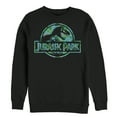 thumbnail image 1 of Men's Jurassic Park Floral T Rex Logo  Sweatshirt Black Medium, 1 of 3