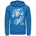 thumbnail image 1 of Men's Jurassic Park Tyrannosaurus Rex  Pull Over Hoodie Royal Blue X Large, 1 of 3