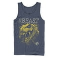 thumbnail image 1 of Men's Jurassic World #Beast T. Rex  Tank Top Navy Blue X Large, 1 of 3