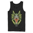 thumbnail image 1 of Men's Jurassic World Dinosaur Jungle Grin Tank Top Black Large, 1 of 4