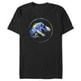 thumbnail image 1 of Men's Jurassic World Earth Day T. Rex Logo  Graphic Tee Black 2X Large, 1 of 5