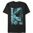 thumbnail image 1 of Men's Jurassic World: Fallen Kingdom Blue Portrait Graphic Tee Black 5X Large, 1 of 4