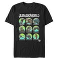 thumbnail image 1 of Men's Jurassic World: Fallen Kingdom Dino All Stars  Graphic Tee Black X Large, 1 of 4
