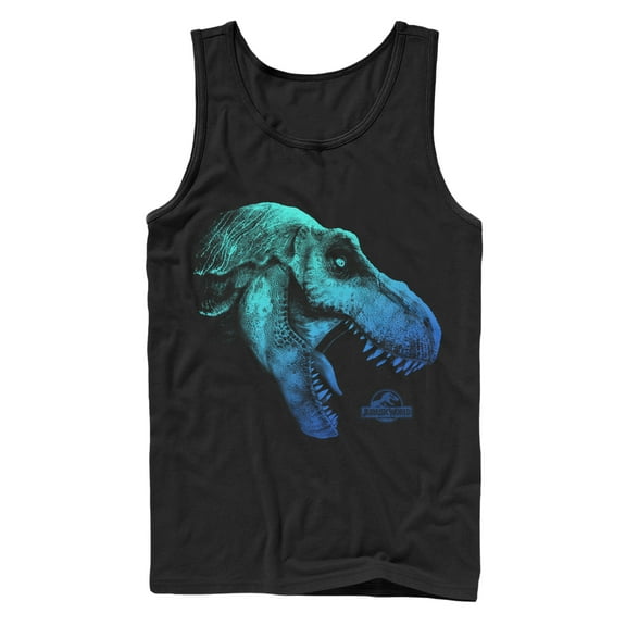 Men's Jurassic World: Fallen Kingdom Dino Nightmare Tank Top Black Large
