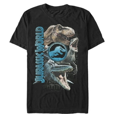 Men's Jurassic World: Fallen Kingdom Dinosaur Montage  Graphic Tee Black 5X Large