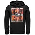 thumbnail image 1 of Men's Jurassic World: Fallen Kingdom Fire Polaroid Pull Over Hoodie Black Medium, 1 of 3