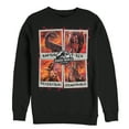 thumbnail image 1 of Men's Jurassic World: Fallen Kingdom Fire Polaroid  Sweatshirt Black Large, 1 of 3