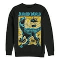 thumbnail image 1 of Men's Jurassic World: Fallen Kingdom Helicopter Capture  Sweatshirt Black 2X Large, 1 of 3