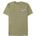 thumbnail image 1 of Men's Jurassic World: Fallen Kingdom Skeleton Badge  Graphic Tee Military Green 2X Large, 1 of 3