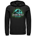 thumbnail image 1 of Men's Jurassic World: Fallen Kingdom T. Rex Spray Paint Logo  Pull Over Hoodie Black 2X Large, 1 of 3