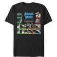 thumbnail image 1 of Men's Jurassic World Periodic Table of Dinosaurs  Graphic Tee Black Large, 1 of 4