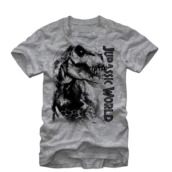 Men's Jurassic World T. Rex Carnivore  Graphic Tee Athletic Heather Large