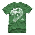 thumbnail image 1 of Men's Jurassic World T. Rex Roar Graphic Tee Kelly Green Large, 1 of 4