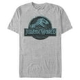 thumbnail image 1 of Men's Jurassic World Water Ripple Logo Graphic Tee Athletic Heather Small, 1 of 4