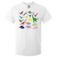 thumbnail image 1 of Men's Just Dinosaurs T-Shirt Colorful Graphic Tee, 1 of 2
