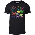 thumbnail image 1 of Men's Just Dinosaurs T-Shirt Colorful Graphic Tee, 1 of 2