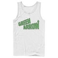 thumbnail image 1 of Men's Justice League Arrow Logo  Tank Top White X Large, 1 of 4