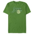 thumbnail image 1 of Men's Justice League Classic Arrow Logo  Graphic Tee Kelly Green Small, 1 of 4