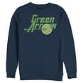 thumbnail image 1 of Men's Justice League Classic Arrow Logo  Sweatshirt Navy Blue X Large, 1 of 3