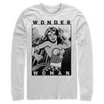 thumbnail image 1 of Men's Justice League Comic Poster  Long Sleeve Shirt White 2X Large, 1 of 3