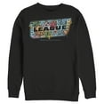 thumbnail image 1 of Men's Justice League Dragon Fruit Logo  Sweatshirt Black Medium, 1 of 3