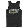 thumbnail image 1 of Men's Justice League Dragon Fruit Logo Tank Top Black Small, 1 of 4