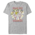 thumbnail image 1 of Men's Justice League Fearless Warrior  Graphic Tee Athletic Heather 2X Large, 1 of 4
