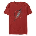 thumbnail image 1 of Men's Justice League Flash Hidden Logo  Graphic T-Shirt, 1 of 5