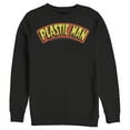 thumbnail image 1 of Men's Justice League Plastic Man Logo  Sweatshirt Black 2X Large, 1 of 3