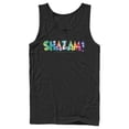 thumbnail image 1 of Men's Justice League Shazam Tie Dye Logo  Tank Top Black Medium, 1 of 4