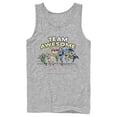 thumbnail image 1 of Men's Justice League Team Awesome Perspective  Tank Top Athletic Heather Large, 1 of 4