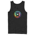 thumbnail image 1 of Men's Justice League Tie Dye Logo  Tank Top Black X Large, 1 of 4