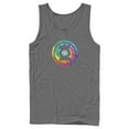 thumbnail image 1 of Men's Justice League Tie Dye Logo  Tank Top Charcoal Medium, 1 of 3