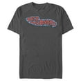 thumbnail image 1 of Men's Justice League Tornado Logo  Graphic Tee Charcoal Medium, 1 of 4